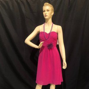 Jasmine Bridal Bridesmaids Deep Rhodo Formal Dress